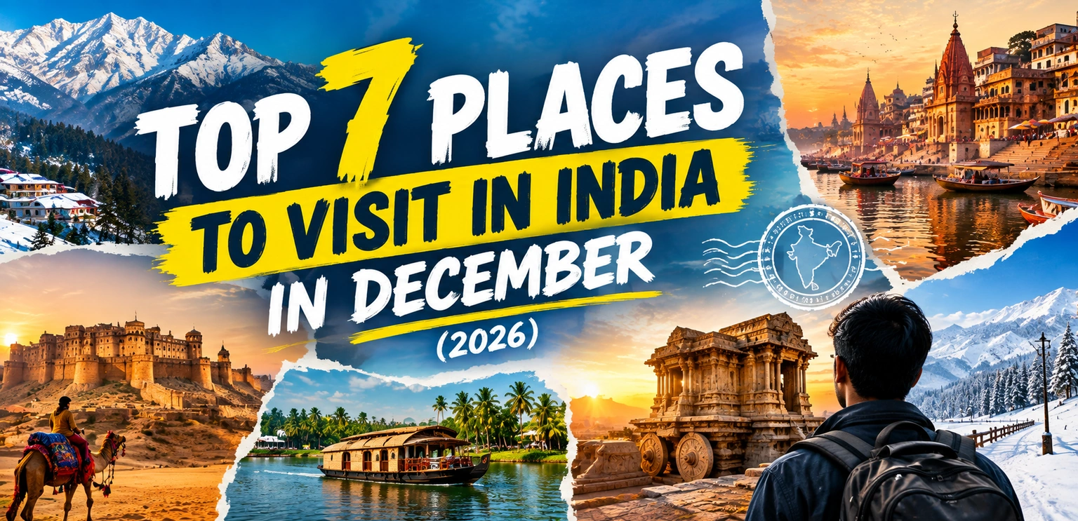 Top 7 Places to Visit in India in December (2026)